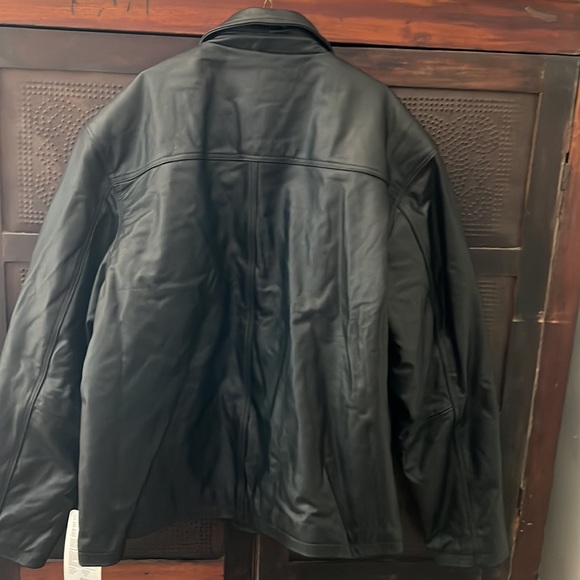 NWT Mens Size Medium Vintage Leather Jacket - Picture 5 of 10
